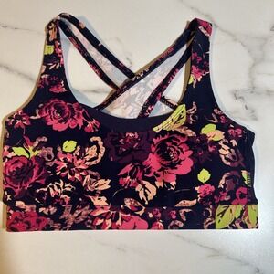 GAIAM Medium Support Racer Back Sport Bras Misses Size XS